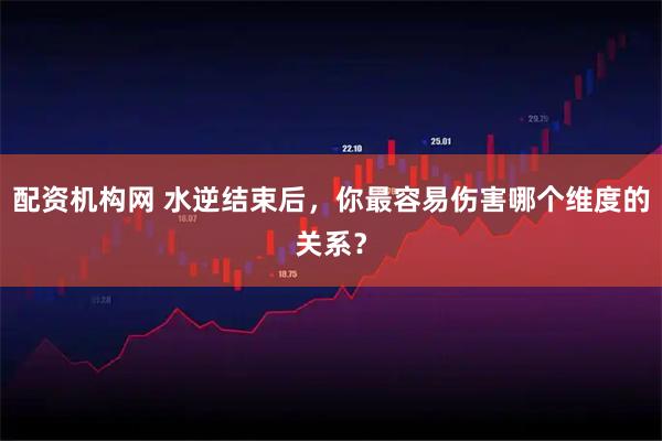 配资机构网 水逆结束后，你最容易伤害哪个维度的关系？